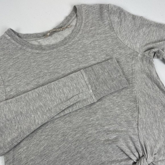 Athleta Nirvana Twist Front Pullover Women's Size Small Gray Athleisure Casual - Picture 1 of 12